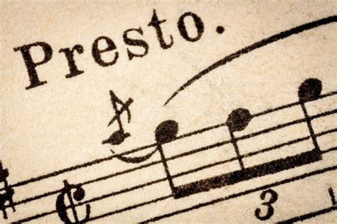 Presto Meaning in Music: Exploring Its Essence and Application